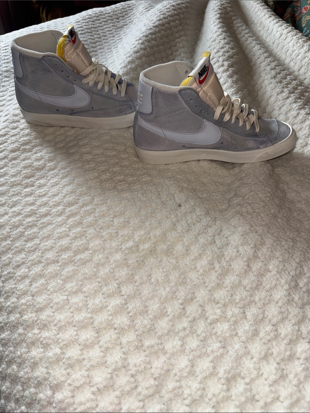 Nike blazer mid 77 vintage Suede Sneakers in blue whisper women's 5.5